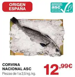 El Corte Inglés Corvina nacional asc oferta