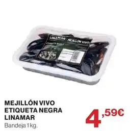 El Corte Inglés Linamar mejillón vivo oferta