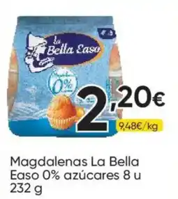 FROIZ La Bella Easo magdalenas 0% azúcares oferta