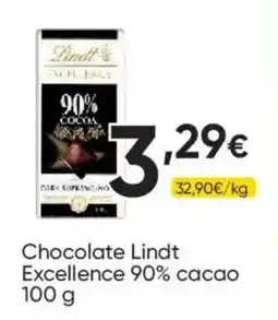 FROIZ Lindt Excellence 90% cacao oferta