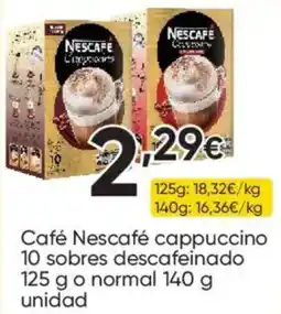 FROIZ Nescafe cappuccino oferta