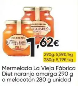 FROIZ Mermelada La Vieja Fábrica Diet naranja amarga o melocotón oferta