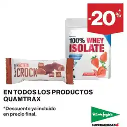 El Corte Inglés Quamtrax protein crock oferta