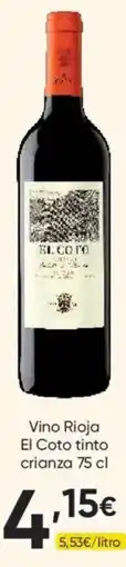 FROIZ El Coto tinto crianza oferta