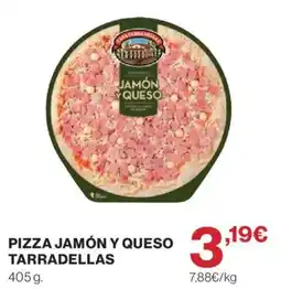 El Corte Inglés Tarradellas pizza jamón y queso oferta