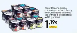 FROIZ Yogur Danone griego oferta