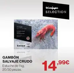 El Corte Inglés El Corte Inglés selection gambón salvaje crudo oferta