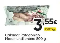 FROIZ Maremundi calamar patagónico entero oferta