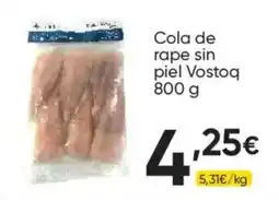FROIZ Vostoq cola de rape sin piel oferta