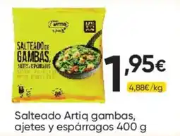 FROIZ Artiq salteado gambas, ajetes y espárragos oferta
