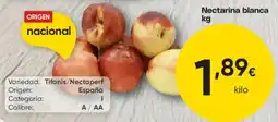FROIZ Nectarina blanca oferta