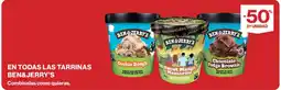 El Corte Inglés Ben&Jerry's En todas las tarrinas oferta