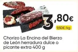 FROIZ Chorizo La Encina del Bierzo oferta