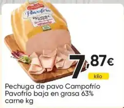 FROIZ Pavofrió pechuga de pavo oferta