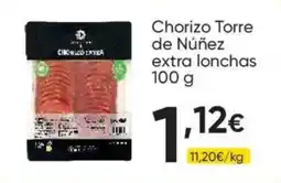 FROIZ Chorizo Torre de Núñez extra lonchas oferta