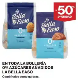 El Corte Inglés La bella easo en toda la bolleria 0% azucares anadidos oferta