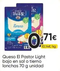 FROIZ Queso El Pastor Light oferta