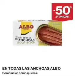 El Corte Inglés Albo En todas las anchoas oferta