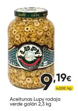FROIZ Lupy aceitunas rodaja verde oferta