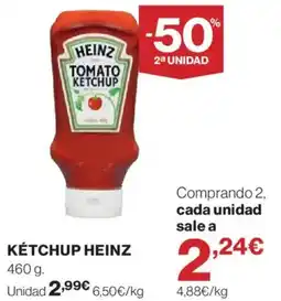 El Corte Inglés Kétchup Heinz oferta
