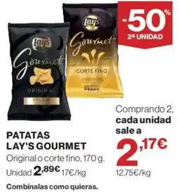 El Corte Inglés Lay's gourmet oferta