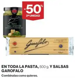 El Corte Inglés Garofalo En toda la pasta y salsas oferta