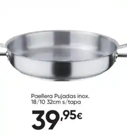FROIZ Pujadas paellera inox oferta