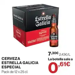El Corte Inglés Estrella Galicia especial oferta
