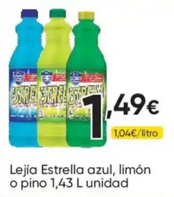 FROIZ Lejia Estrella azul, limón o pino oferta