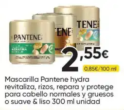 FROIZ Pantene mascarilla hydra revitaliza rizos repara y protege oferta