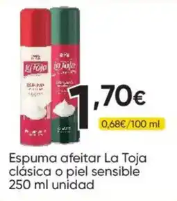 FROIZ La Toja espuma afeitar oferta