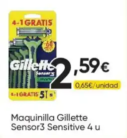 FROIZ Gillette Maquinilla Sensor3 Sensitive oferta