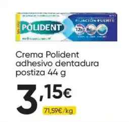 FROIZ Polident crema adhesivo dentadura postiza oferta