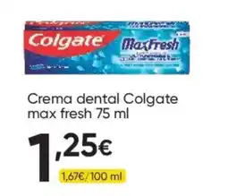 FROIZ Colgate crema dental max fresh oferta