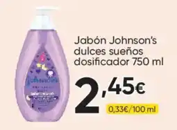 FROIZ Johnson's jabón dulces sueños oferta