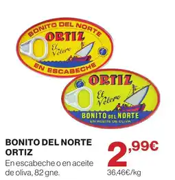 Supercor ORTIZ Bonito del norte oferta