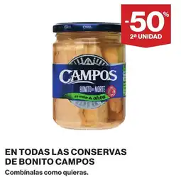 Supercor CAMPOS En todas las conservas de bonito oferta