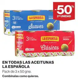 Supercor LA ESPAÑOLA En todas las aceitunas oferta