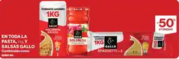 Supercor GALLO En toda la pasta y salsas oferta