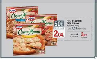 Condis 50% Dte. 2a Unitat Pizze Dr. Oetker Casa Di Mama oferta