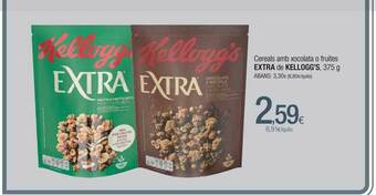 Condis Cereals Amb Xocolata O Fruites Extra De Kellogg's oferta