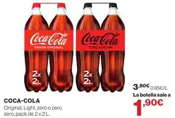 Supercor COCA-COLA Original, Light, zero o zero zero oferta