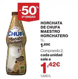 Supercor Horchata de chufa maestro horchatero oferta