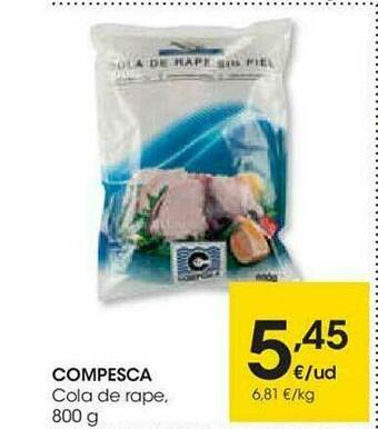 Eroski Compesca Cola De Rape oferta