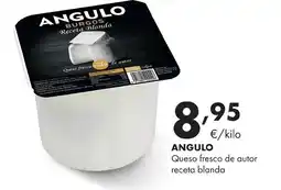 Supermercados Lupa ANGULO Queso fresco de autor receta blanda oferta