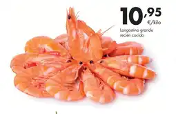 Supermercados Lupa Langostino grande recién cocido oferta
