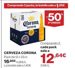 Supercor CORONA Cerveza oferta