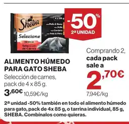Supercor SHEBA Alimento húmedo para gato oferta