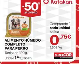 Supercor Alimento húmedo completo para perro oferta