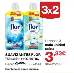 Supercor FLOR Suavizantes oferta